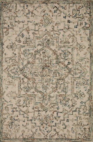 Loloi II Halle HAE-01 Grey/Ocean Area Rug Main Image