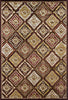 Loloi Halton HL-02 Dark Brown / Rust Area Rug main image