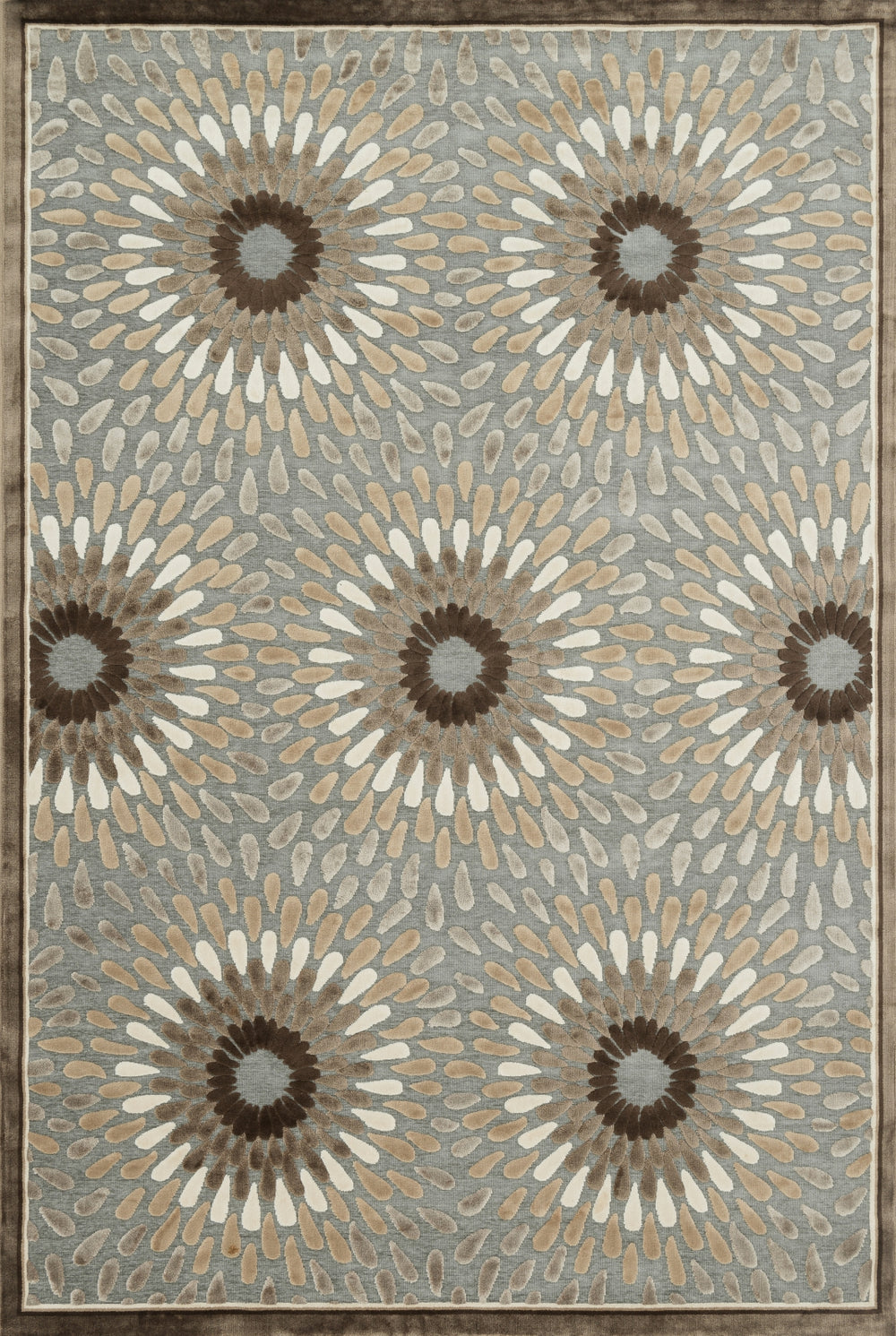 Loloi Halton HL-17 Grey/Brown Area Rug