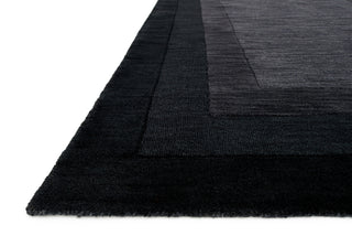 Loloi Hamilton HM-01 Grey/Charcoal Area Rug Corner Image