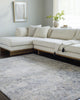 LIVABLISS Harput HAP-1164 Cream Area Rug by Lauren Room Scene Feature