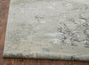 Ancient Boundaries Harvest HAR-1140 Soft Grey Tones Area Rug Corner Image