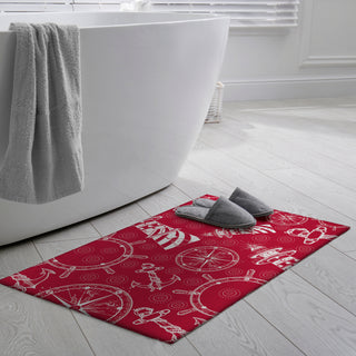 Dalyn Harbor HA9 Red Area Rug Room Image Feature