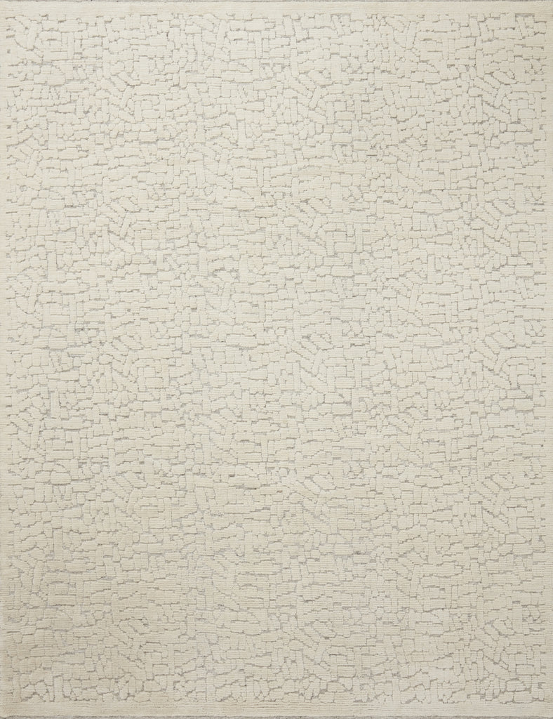 Loloi Harrison HAR-03 Ivory/Silver Area Rug by Carrier and Company