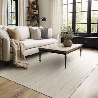 Karastan Harrington Beige Area Rug Lifestyle Image Feature