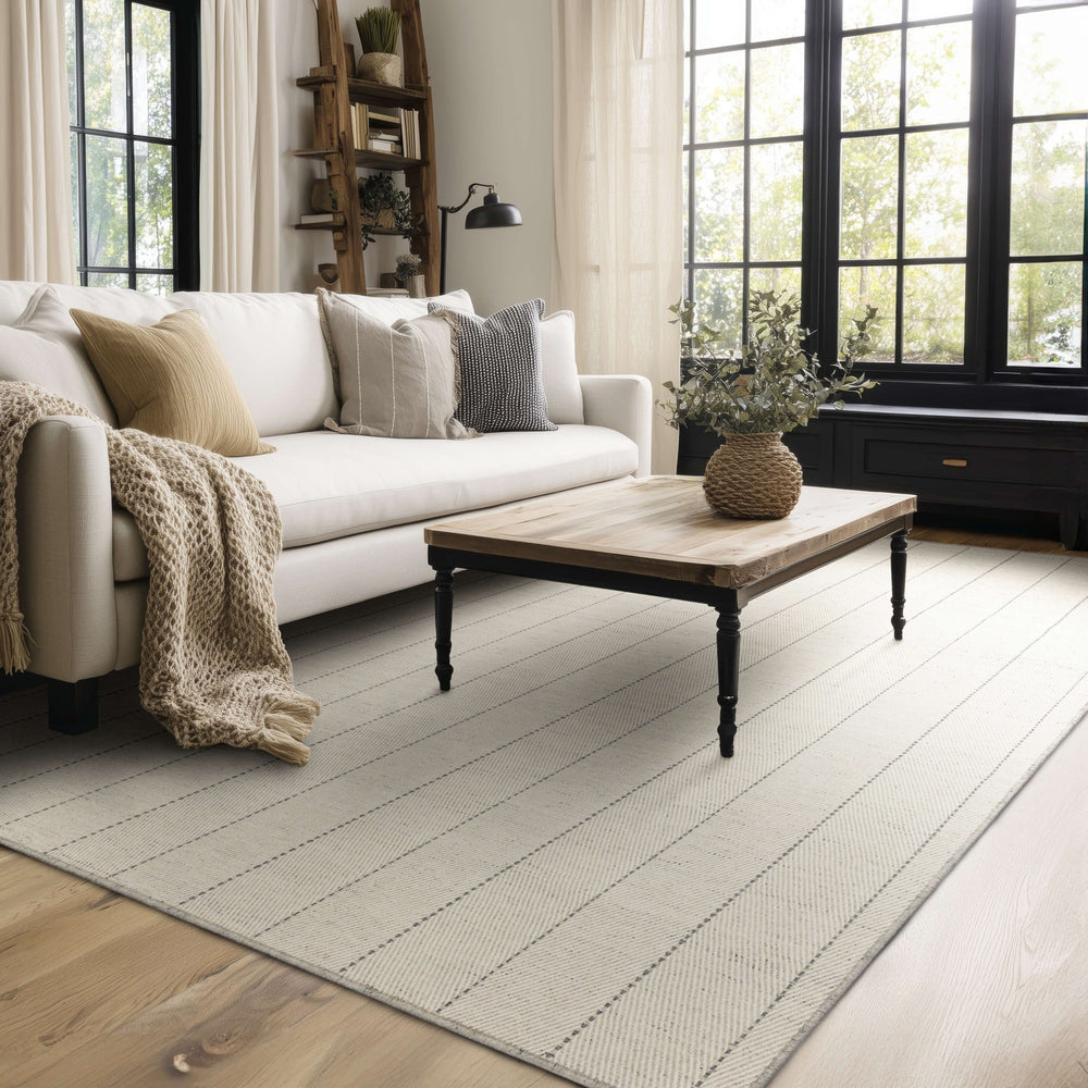 Karastan Harrington Linen Area Rug Lifestyle Image Feature