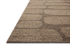 Loloi Hartley HRT-05 Brown/Taupe Area Rug Corner Image