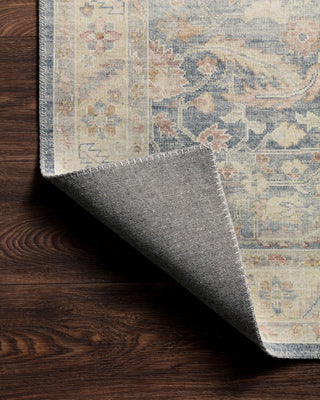 Loloi Hathaway HTH-02 Denim/Multi Area Rug Backing Image