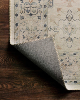 Loloi Hathaway HTH-04 Beige/Multi Area Rug Backing Image