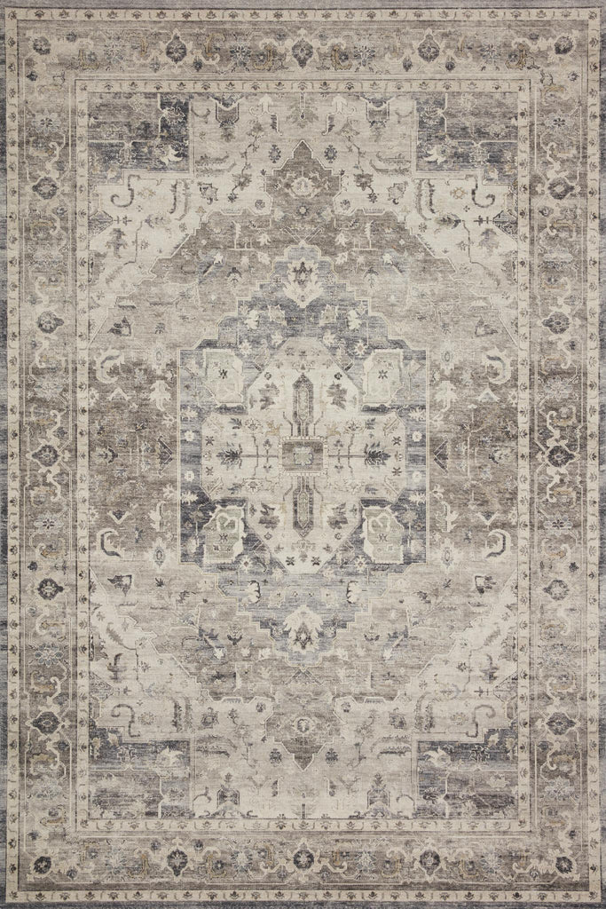 Loloi II Hathaway HTH-05 Steel/Ivory Area Rug main image