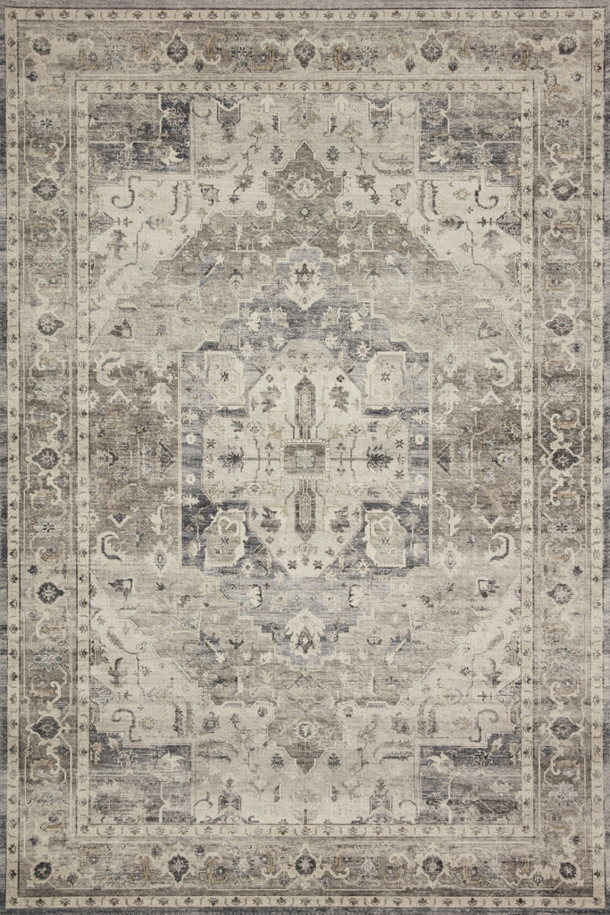 Loloi Hathaway HTH-05 Steel/Ivory Area Rug main image