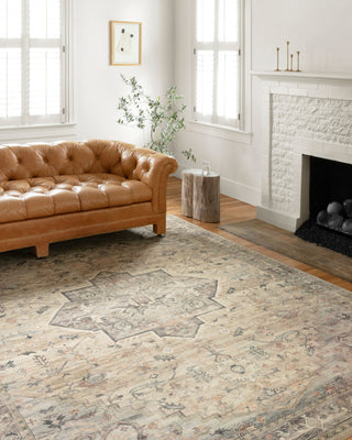 Loloi Hathaway HTH-07 Multi/Ivory Area Rug Lifestyle Image Feature