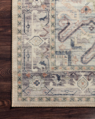Loloi Hathaway HTH-07 Multi/Ivory Area Rug Corner Image