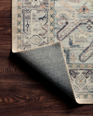 Loloi Hathaway HTH-07 Multi/Ivory Area Rug Backing Image