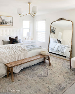 Loloi Hathaway HTH-07 Multi/Ivory Area Rug Lifestyle Image Feature