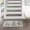 Nourison Harmony HAY01 Ivory Charcoal Area Rug by Home Swatch Image