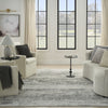 Nourison Harmony HAY01 Ivory Charcoal Area Rug by Home Room Image Feature