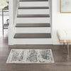 Nourison Harmony HAY01 Ivory Charcoal Area Rug by Home Room Image Feature