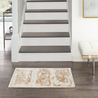 Nourison Harmony HAY01 Ivory Gold Area Rug by Home Room Image Feature