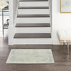 Nourison Harmony HAY02 Ivory Aqua Area Rug by Home Swatch Image