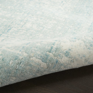 Nourison Harmony HAY02 Ivory Aqua Area Rug by Home Corner Image
