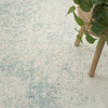 Nourison Harmony HAY02 Ivory Aqua Area Rug by Home Room Image Feature