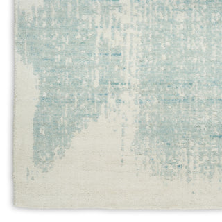 Nourison Harmony HAY02 Ivory Aqua Area Rug by Home Texture Image