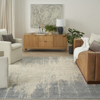 Nourison Harmony HAY03 Slate Beige Area Rug by Home Corner Image