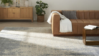 Nourison Harmony HAY03 Slate Beige Area Rug by Home Room Image Feature