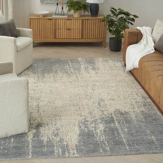 Nourison Harmony HAY03 Slate Beige Area Rug by Home Swatch Image