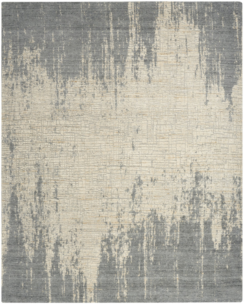 Nourison Harmony HAY03 Slate Beige Area Rug by Home main image