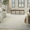 Nourison Harmony HAY04 Ivory Grey Area Rug by Home Room Image Feature