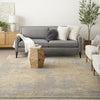 Nourison Harmony HAY05 Grey Gold Area Rug by Home Corner Image