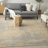 Nourison Harmony HAY05 Grey Gold Area Rug by Home Swatch Image
