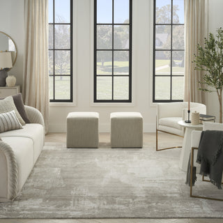 Nourison Harmony HAY06 Silver Grey Area Rug by Home Corner Image