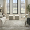 Nourison Harmony HAY06 Silver Grey Area Rug by Home Room Image Feature
