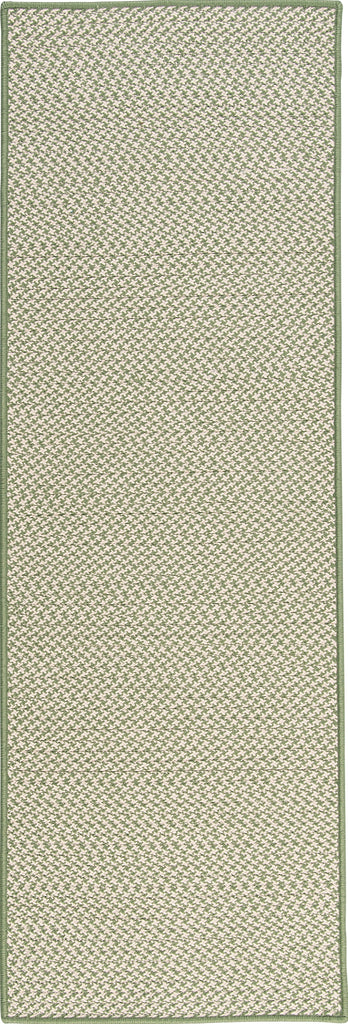 Colonial Mills Herringbone Mudroom Runner HB68 Moss Green Area Rug