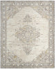 Nourison Heirloom Blend HBL01 Ivory Charcoal Area Rug Main Image