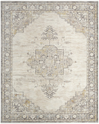 Nourison Heirloom Blend HBL01 Ivory Charcoal Area Rug Main Image