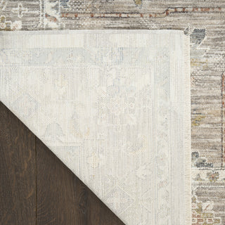 Nourison Heirloom Blend HBL02 Ivory Multicolor Area Rug Corner Image