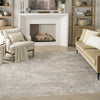 Nourison Heirloom Blend HBL02 Ivory Multicolor Area Rug Corner Image