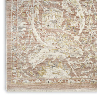 Nourison Heirloom Blend HBL03 Brick Area Rug Texture Image