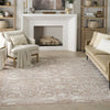 Nourison Heirloom Blend HBL03 Brick Area Rug Corner Image