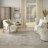 Nourison Heirloom Blend HBL03 Charcoal Multicolor Area Rug Room Image Feature