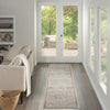 Nourison Heirloom Blend HBL03 Light Grey Area Rug Corner Image
