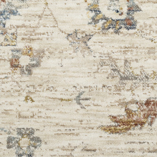 Nourison Heirloom Blend HBL04 Ivory Multicolor Area Rug Swatch Image
