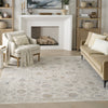 Nourison Heirloom Blend HBL04 Ivory Multicolor Area Rug Corner Image