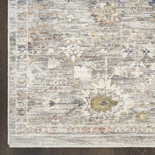 Nourison Heirloom Blend HBL05 Grey Area Rug Detail Image