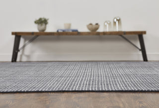 Ancient Boundaries Houston HOU-1225 Steel/White Area Rug Alternative Image