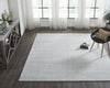 Ancient Boundaries Houston HOU-1226 White/Granite Area Rug Lifestyle Image Feature